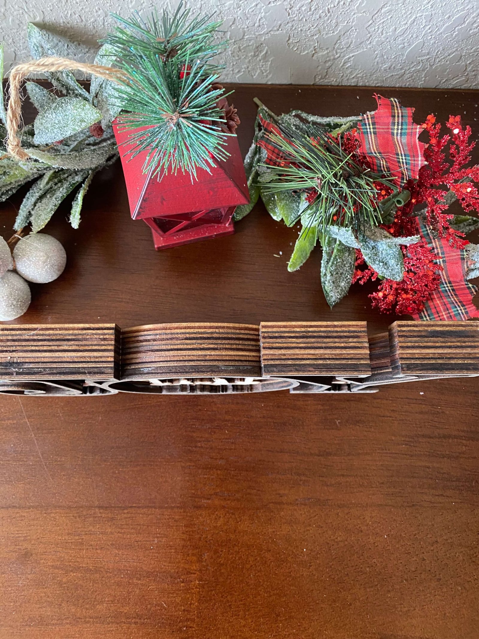 3D Wooden Nativity JOY Christmas Decor | Rustic Christian Holiday Decoration - Image 9