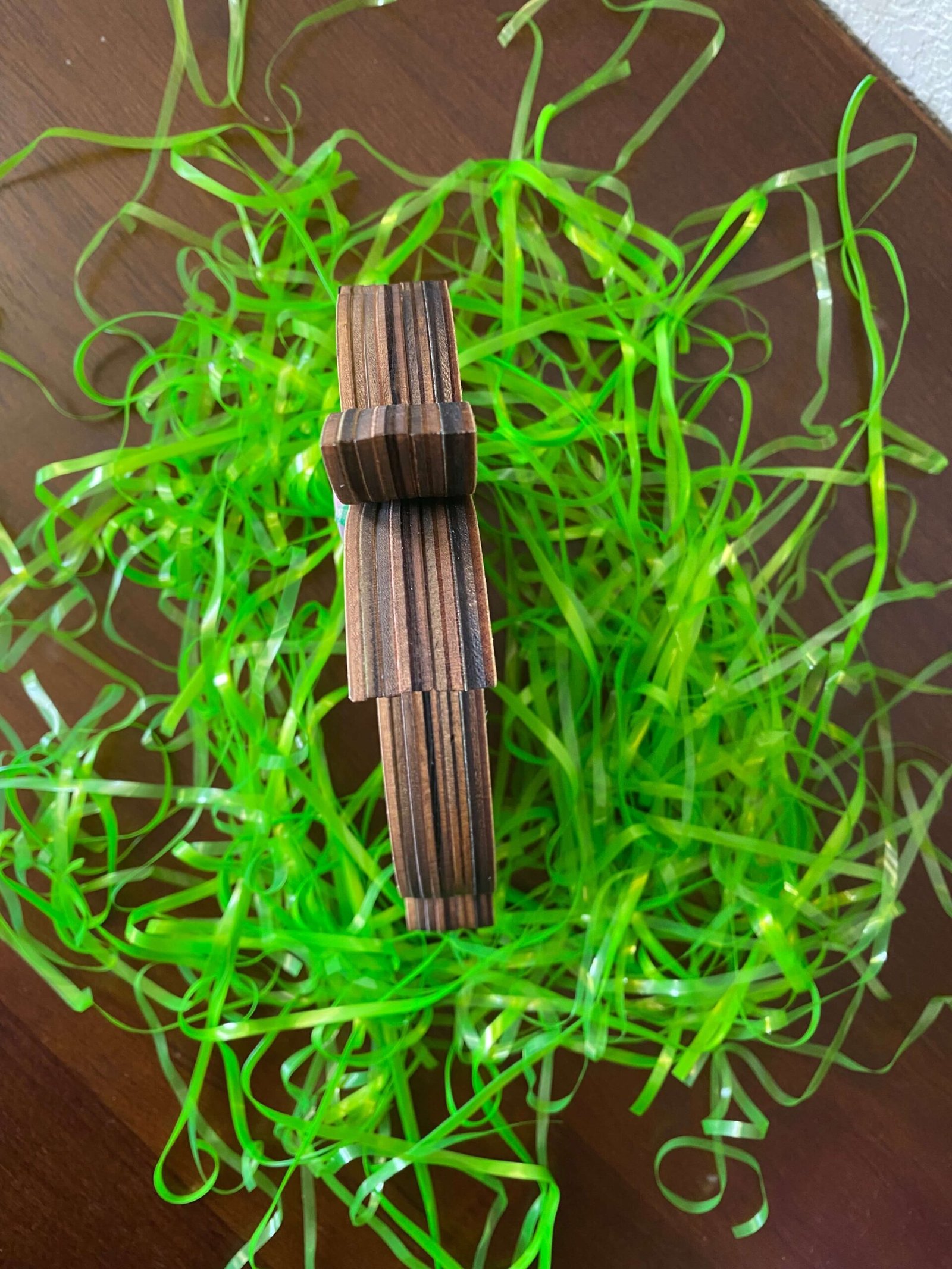 3D Wooden Bunny Easter Decor | Rustic Christian Easter Decoration - Image 8